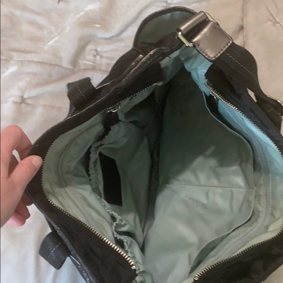 Monogrammed Coach Baby Bag. - Picture 8 of 10
